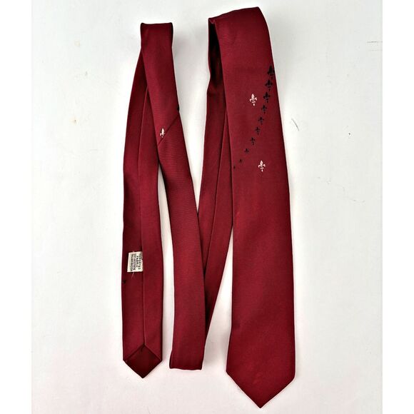 Vintage Mens Skinny Silk Neckties Lot 4 Slim 1960s Narrow Rat Pack Madmen - Picture 7 of 8